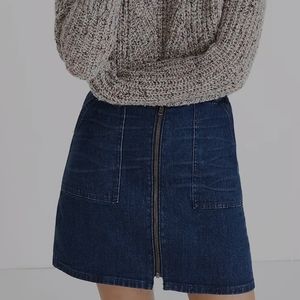 MADEWELL zip utility skirt